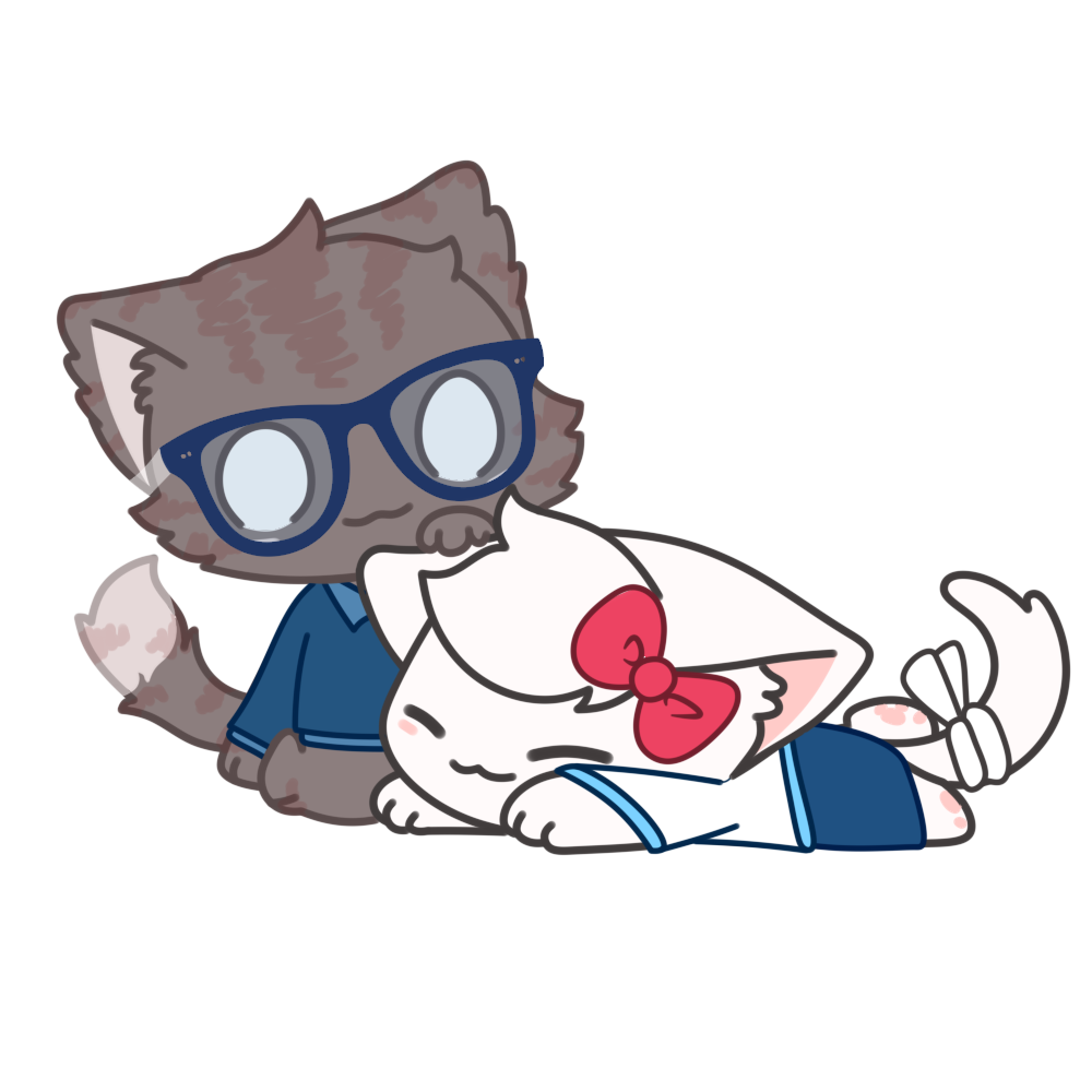 Hideki is patting Rocky~